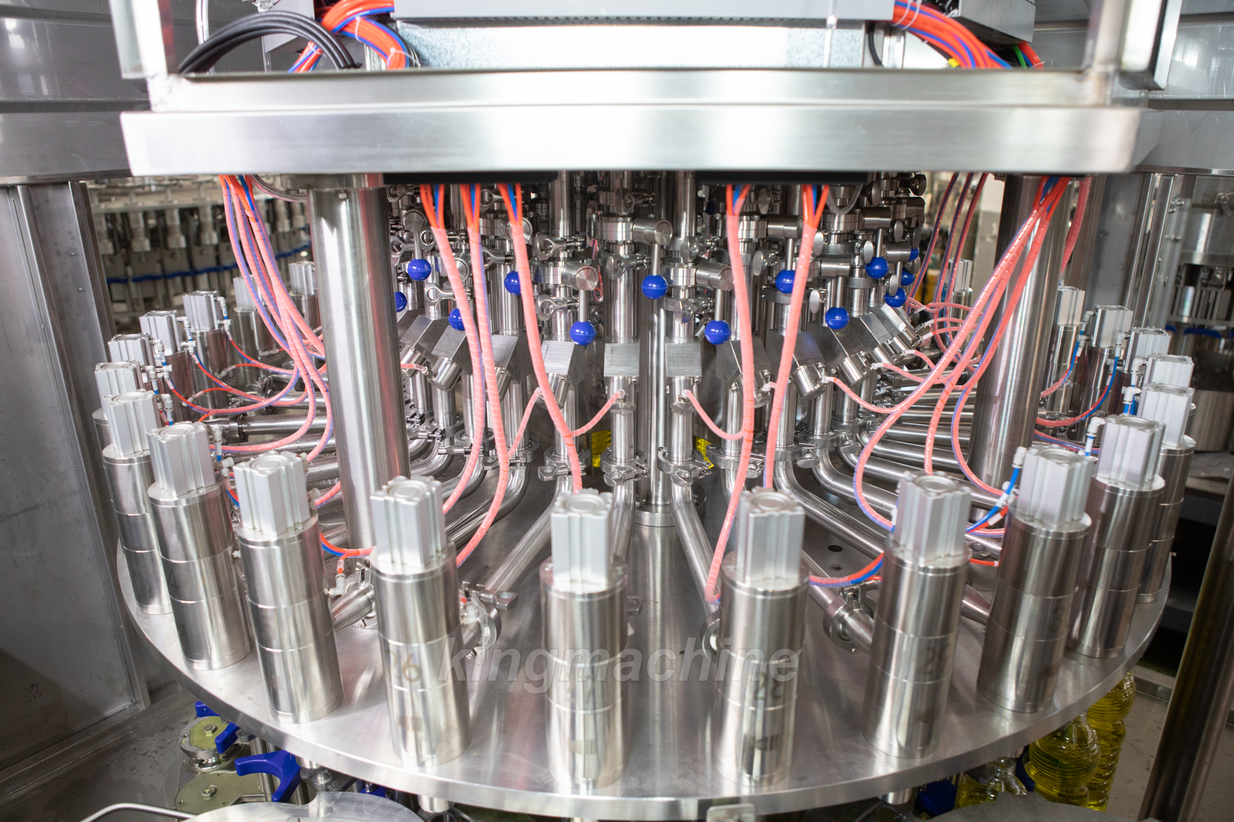 Passer des machines de remplissage