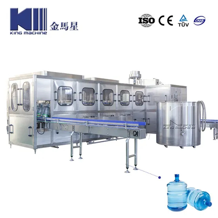 Machine automatique de remplissage d'eau de 5 gallons de la Chine