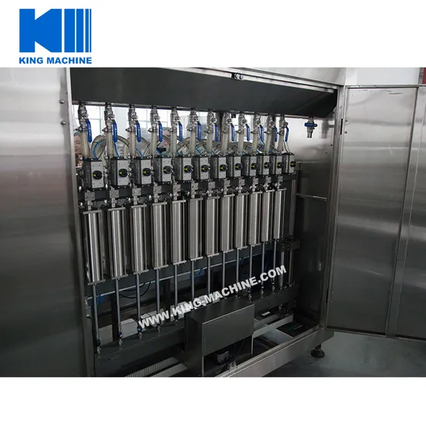 Machine de remplissage de poisson à bouteilles entièrement automatiques fabriquées en Chine