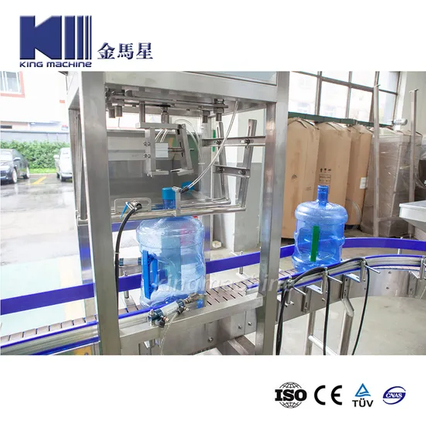 Machine de remplissage de bouteille d'eau potable de 19 litres