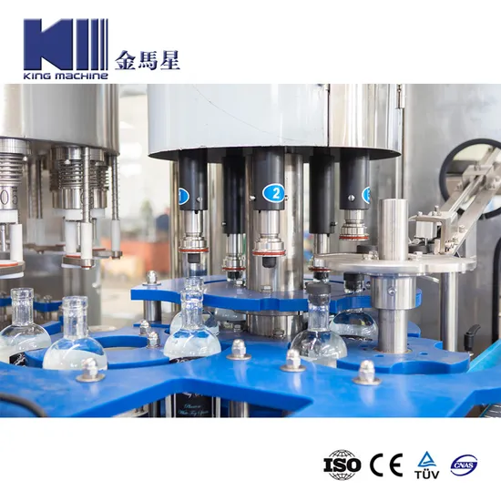 Machine de remplissage de remplissage de liquide, machine de remplissage rotative