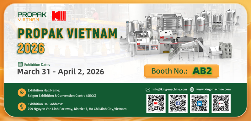 King Machine au PROPAK VIETNAM 2026