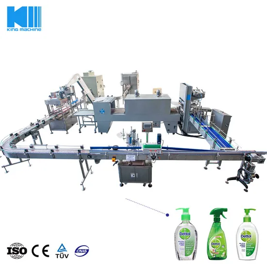 Machine à remplissage de bouteille de savon liquide automatique