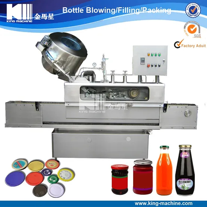 Machine de coiffage à bouteille de bouteille semi-automatique pour fermer les bouteilles en verre manuel de bouteille de bouteille 