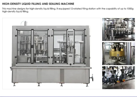 Machine de garniture automatique de sauce piquante pour bouteille en verre et bouteille d'animaux