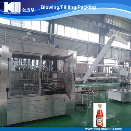 Machine de remplissage de poisson à bouteilles entièrement automatiques fabriquées en Chine
