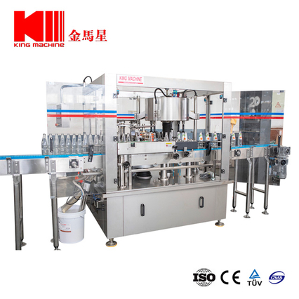 Machine d'étiquetage à la colle froide pour bouteille en verre 20 000 bph