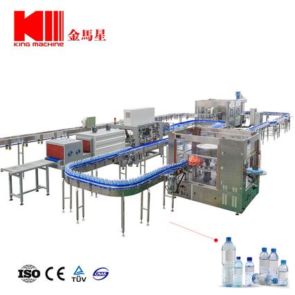 Machine de traitement de l'eau complète Ligne de remplissage complète Boulonnement complet Emballage complet (emballage) Date Code Machines
