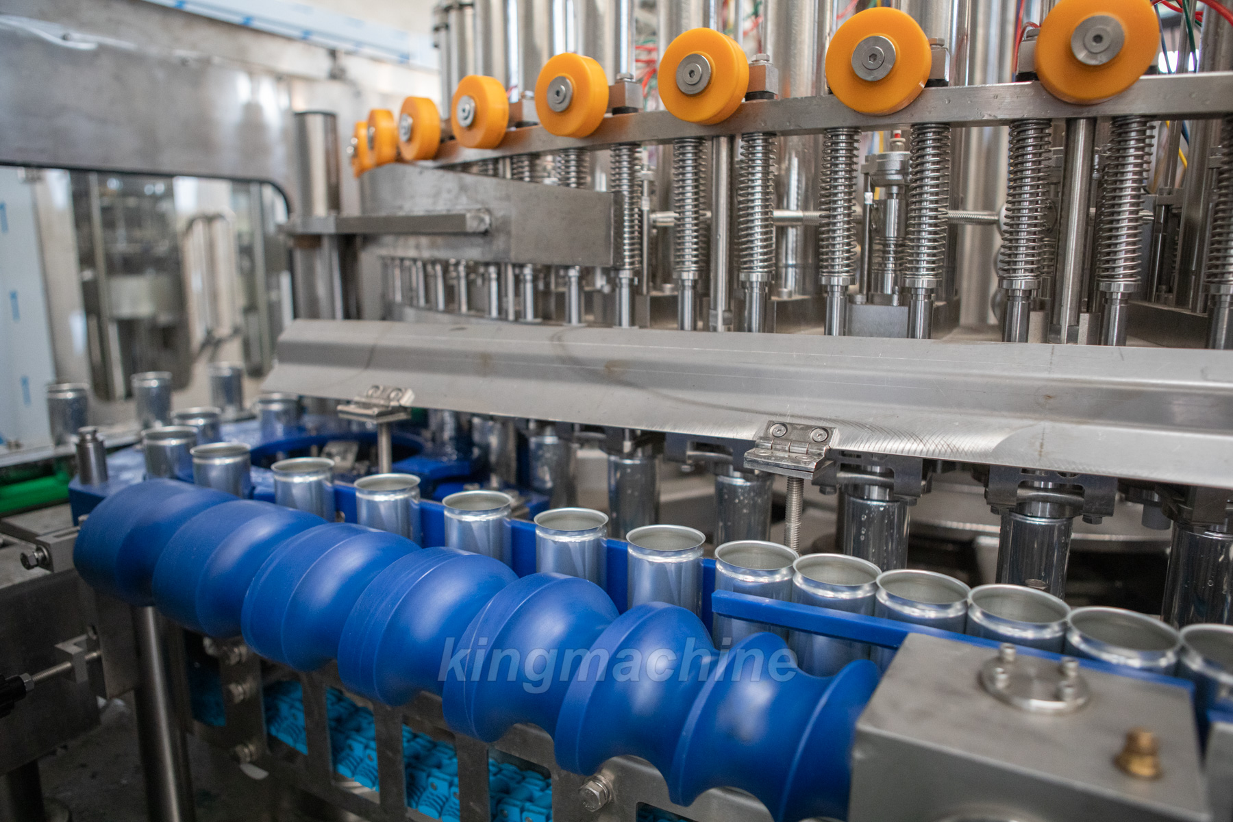 Peut remplir la machine