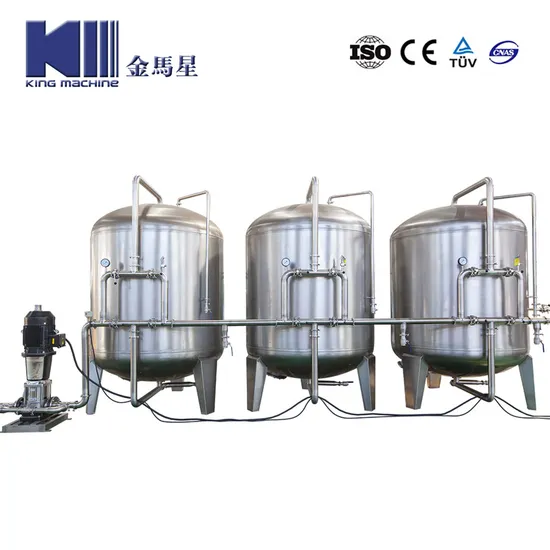 King Machine Dernière usine de traitement de l'eau potable minérale terrestre