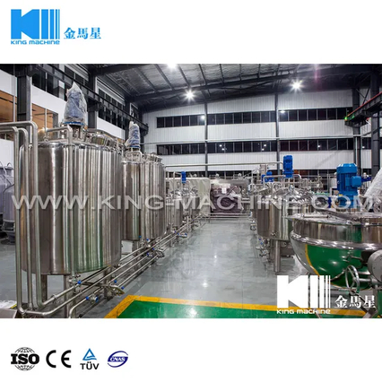 Machine de fabrication du lait UHT avec une capacité de traitement entre 50000 et 10000 litres par jour