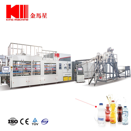 Machine de coiffage à remplissage de jus d'orange