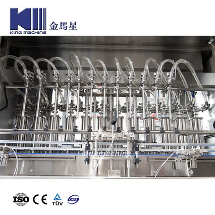 Type de type linéaire automatique / Sans plomb Esciez / Machine de remplissage de bouteille d'essence