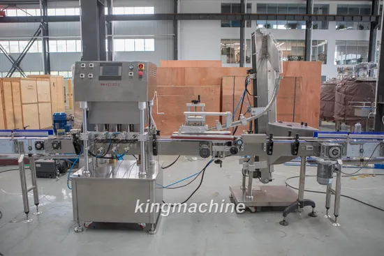 Bouteille en verre en T-Cork automatique Diverses machine à coiffage de joint rotatif Machine à tubage Machine Machine pour Can