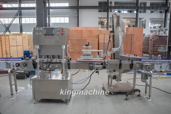 Bouteille en verre en T-Cork automatique Diverses machine à coiffage de joint rotatif Machine à tubage Machine Machine pour Can
