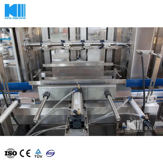 Plantes d'embouteillage en eau automatique et ligne de production de bouteilles en plastique