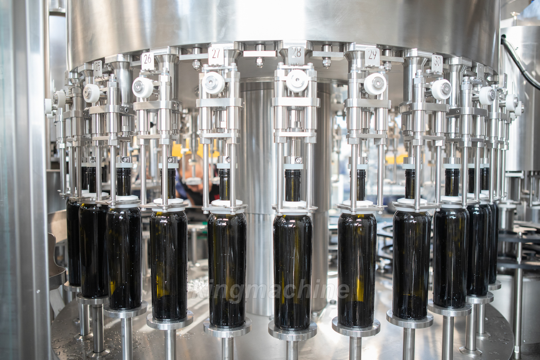 Vannes de remplissage de pression n&eacute;gative