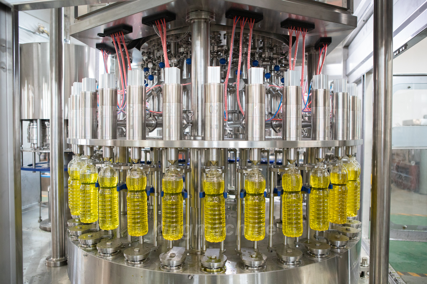 Passer des machines de remplissage