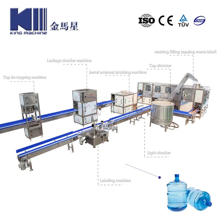 10% de réduction sur la machine entièrement automatisée Bouteille d'eau 19L