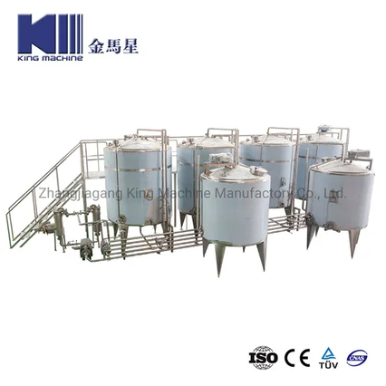 6 000 L / h Machine de stérilisation tubulaire de lait liquide UHT
