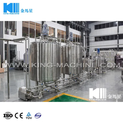 Machine de fabrication du lait UHT avec une capacité de traitement entre 50000 et 10000 litres par jour