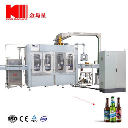 Machine de remplissage de bière à petite capacité 10000 litres par mois Capacité